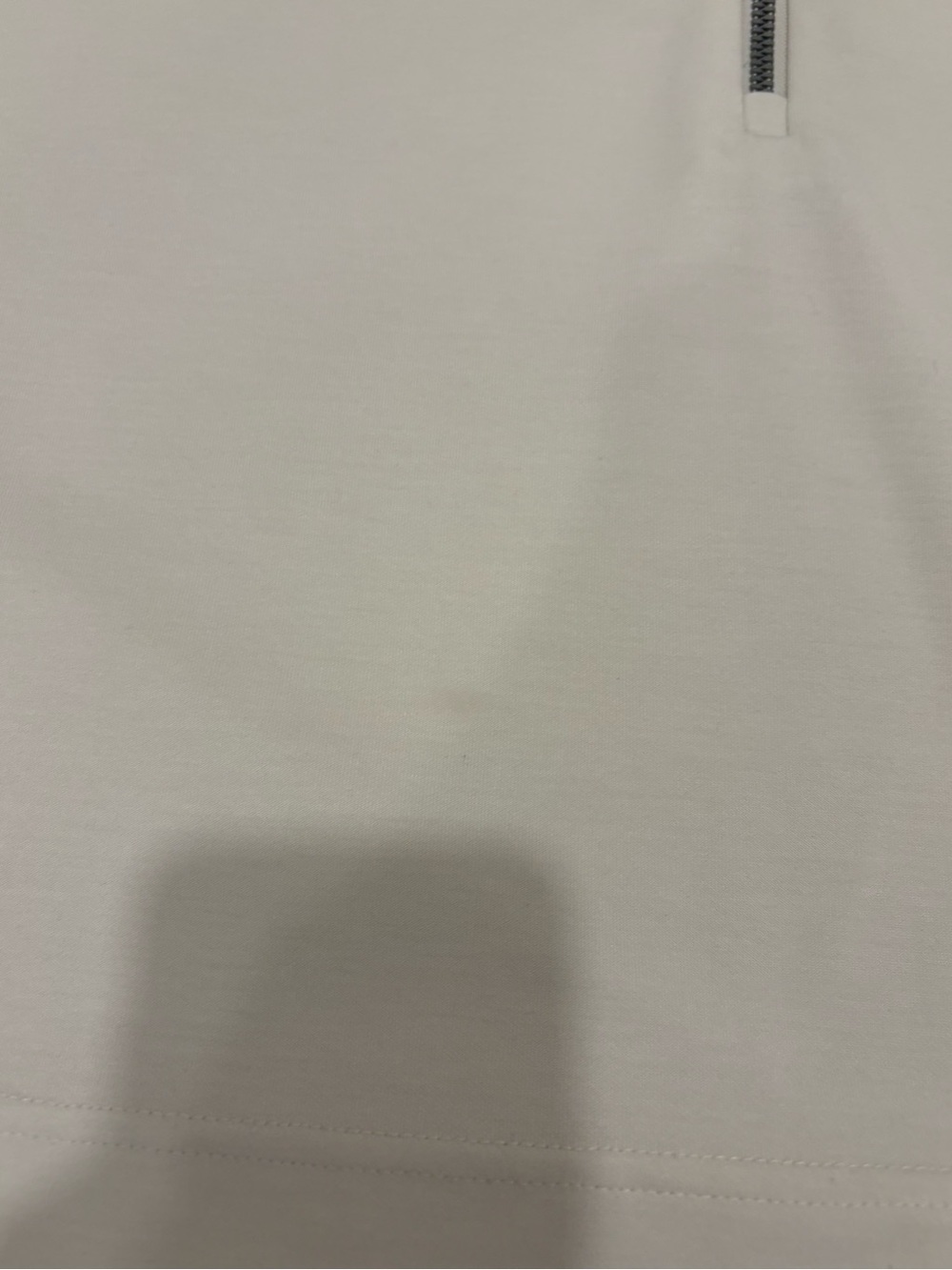 Athleta White Quarter-Zip Pullover Sweatshirt - Picture 7 of 9